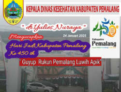 Kepala Dinas Kesehatan Kabupaten Pemalang, dr.Yulies Nuraya