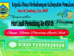 Heru W. Sembodo, S.Sos.MAP. Mengucapkan hari jadi Pemalang ke 450th