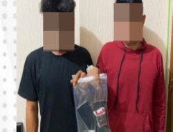 Bawa Sabu, Dua Pria Diamankan Polres Pekalongan Satu Diantaranya Residivis
