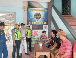 Satlantas Polres Pekalongan Bersama Tim Gabungan Laksanakan Ramp Check dan pemeriksaan kesehatan bagi pengemudi Bus