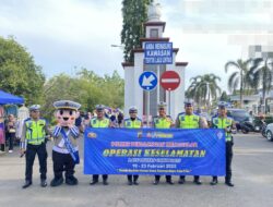Gelar Art Policing di CFD Alun-Alun Kajen, Satlantas Polres Pekalongan Sosialisasikan Tertib Berlalu Lintas