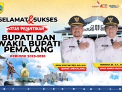 Selamat dan Sukses Atas Pelantikan   Anom Widyantoro SE.,MM dan  Nurkholes SH.,M.Si