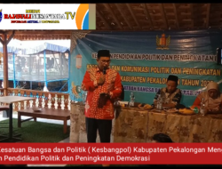 Kesbangpol Pekalongan Mengelar Kegiatan Pendidikan Politik dan Peningkatan Demokrasi