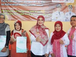 *A’AF- BALGIS KUNJUNGI PASIRKRATONKRAMAT, SILATURAKHMI DAN SERAHKAN BANTUAN RT/RW*