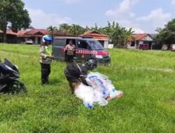 Patroli Harkamtibmas, Polsek Kedungwuni Amankan Balon Udara