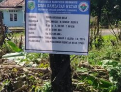 *Pekerja Proyek SPAL Desa Rambatan Wetan Indramayu Abaikan APD, Keselamatan Kerja Dipertanyakan*