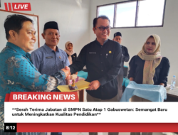 **Serah Terima Jabatan di SMPN Satu Atap 1 Gabuswetan: Semangat Baru untuk Meningkatkan Kualitas Pendidikan**