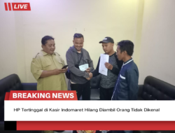 HP Tertinggal di Kasir Indomaret Hilang Diambil Orang Tidak Dikenal