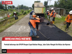 Pemkab Indramayu Tanggapi Cepat Keluhan Warga, Jalan Tulung Agung–Ciranggong Kini Mulus dan Nyaman