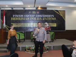 *Optimalkan Pemanfaatan A.I, Bidhumas Polda Jateng Gelar FGD Bahas Etika, Tantangan, dan Peluang*