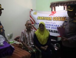 Sambut Hari Bhayangkara Ke-79, Polres Pekalongan Gelar Anjangsana kepada Anggota yang sedang Sakit