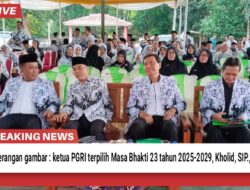 SECARA AKLAMASI, KHOLID TERPILIH MENJADI KETUA PGRI MASA BHAKTI XXIII TH 2025-2029