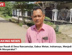 *”Jalan Rusak di Desa Rancamulya, Gabus Wetan, Indramayu, Menjadi Sorotan Tokoh Masyarakat”*