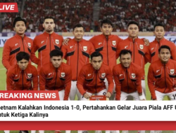 Vietnam Kalahkan Indonesia 1-0, Pertahankan Gelar Juara Piala AFF U-23 untuk Ketiga Kalinya