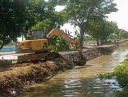 Normalisasi Sungai di Desa Tenajar Lor, Petani Lega Aliran Air Kini Lancar