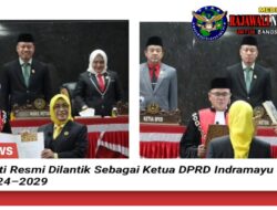 Hj. Nurhayati Resmi Dilantik Sebagai Ketua DPRD Indramayu Sisa Masa Jabatan 2024–2029