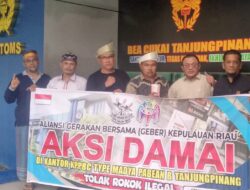 Prof. Dr. Sutan Nasomal Desak Presiden Instruksikan Bea Cukai Berantas Rokok Ilegal di Kepulauan Riau