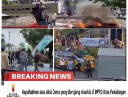 Keprihatinan atas Aksi Demo yang Berujung Anarkis di DPRD Kota Pekalongan