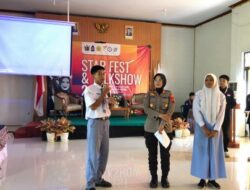 Kasat Binmas AKP Quratul Aini Ajak Pelajar Jadi Agen Perubahan di Star Fest SMAN 1 Bojong