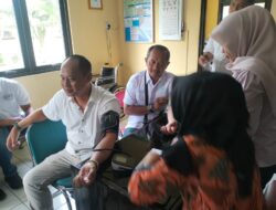 Jaga Kesehatan Personel, Sie Dokkes Polres Pekalongan Rutin Gelar Skrining Diabetes