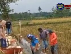 Pembangunan Irigasi Tersier Diharapkan Tingkatkan Produksi Pertanian di Wonogiri