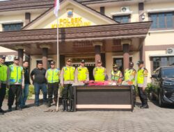 Polsek di Pekalongan Gelar Apel Siaga, Pastikan Kesiapan Hadapi Bencana Hidrometeorologi