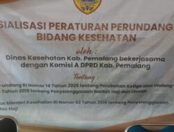 Dinkes Pemalang dan DPRD Gelar Sosialisasi Standar Kesehatan Jamaah Haji dan Umrah