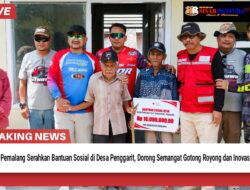 Bupati Pemalang Serahkan Bantuan Sosial di Desa Penggarit, Dorong Semangat Gotong Royong dan Inovasi Desa