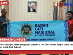 SPPG Kalilunjar Resmi Beroperasi, Siapkan 2.792 Porsi Makan Bergizi Gratis Setiap Hari untuk Anak Sekolah