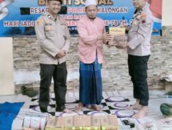 Satreskrim Polres Pekalongan Gelar Baksos di Ponpes Darul Musthofa Peringati Hari Jadi Fungsi Reserse ke-78
