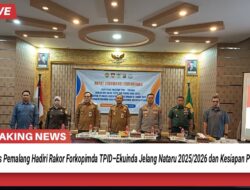 Kapolres Pemalang Hadiri Rakor Forkopimda TPID–Ekuinda Jelang Nataru 2025/2026 dan Kesiapan Pilkades 2026