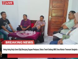 Iming-Iming Kerja Sama Elpiji Berujung Dugaan Penipuan, Status Tanah Gedung MBG Desa Muntur Terancam Sengketa