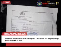 Dapur MBG Berdiri di Atas Tanah Bersengketa? Kasus Rp304 Juta Warga Indramayu Resmi Dilaporkan ke Polisi