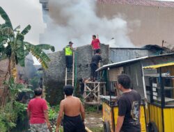 Ditinggal Melayat, Dapur Rumah Warga Bojong Minggir Ludes Terbakar, Kerugian Capai Rp100 Juta