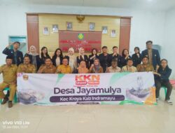Mahasiswa KKN Unpad Bandung Disambut Kepala Desa Jayamulya Rustani