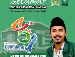 Heru Kundhimiarso Ucapkan Selamat Hari Jadi Kabupaten Pemalang ke-451