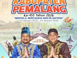 Selamat Hari Jadi Kabupaten Pemalang ke-451