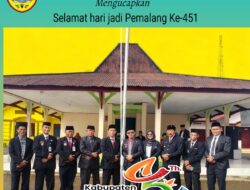 Simongklang Kecamatan Belik Mengucapkan selamat hari jadi Pemalang Ke-451