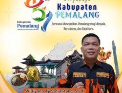 Selamat hari jadi Pemalang ke 451