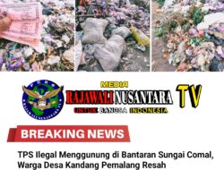 TPS Ilegal Menggunung di Bantaran Sungai Comal, Warga Desa Kandang Pemalang Resah