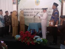 Kepala Desa Kesesirejo Resmi Melantik Kasi Pemerintahan dan Kaur Perencanaan