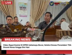 Video Rapat Komisi III DPRD Indramayu Bocor, Seleksi Dewas Perumdam TDA Disorot Keras hingga Dini Hari