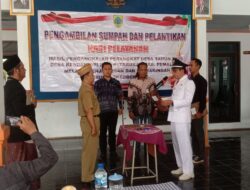 Pelantikan Kasi Pelayanan Desa Kendalsari Berlangsung Khidmat