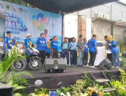 Ribuan Warga Padati Tirta Mulia Fun Walk, Bupati Pemalang Turut Meriahkan Jalan Sehat