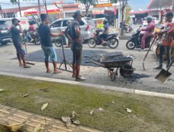 PT Praba Mas Hill Tunjukkan Komitmen Nyata, Perbaiki Jalan Kalipancur Bersama Pemkot Semarang