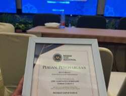 SPPG Mahira 1 Taman Raih Penghargaan Dari BGN Sebagai Dapur Terbaik di Kabupaten Pemalang