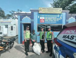 Respon Cepat Laporan 110, Petugas Pos Yan Rest Area 338A Amankan ODGJ di Jalur Tol