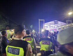 Hiburan Orkes Pasca-Lebaran Dijaga Ketat Polisi