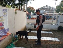 Sterilisasi Ibadah Jumat Agung, Polres Pekalongan Pastikan Keamanan Umat Nasrani