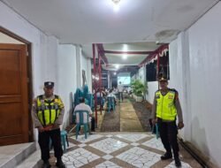 Polres Pekalongan Amankan Ibadah Kamis Putih, Pastikan Umat Nasrani Beribadah dengan Khidmat